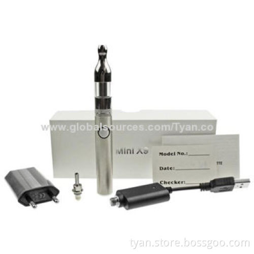Top Quality Electronic Cigarette Mini X9 Mod in Pure Stainless Steel, Cheapest Sales